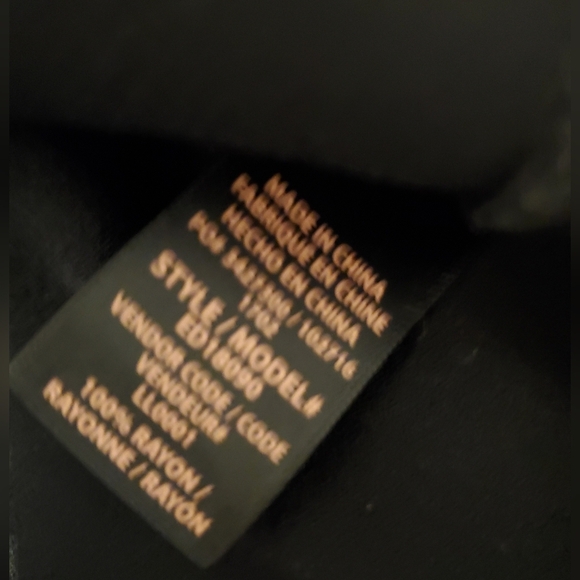 💚5/$25 Ella Moss Black Halter T Back Long Maxi Slip Dress With Leg Slits Small - Picture 7 of 7